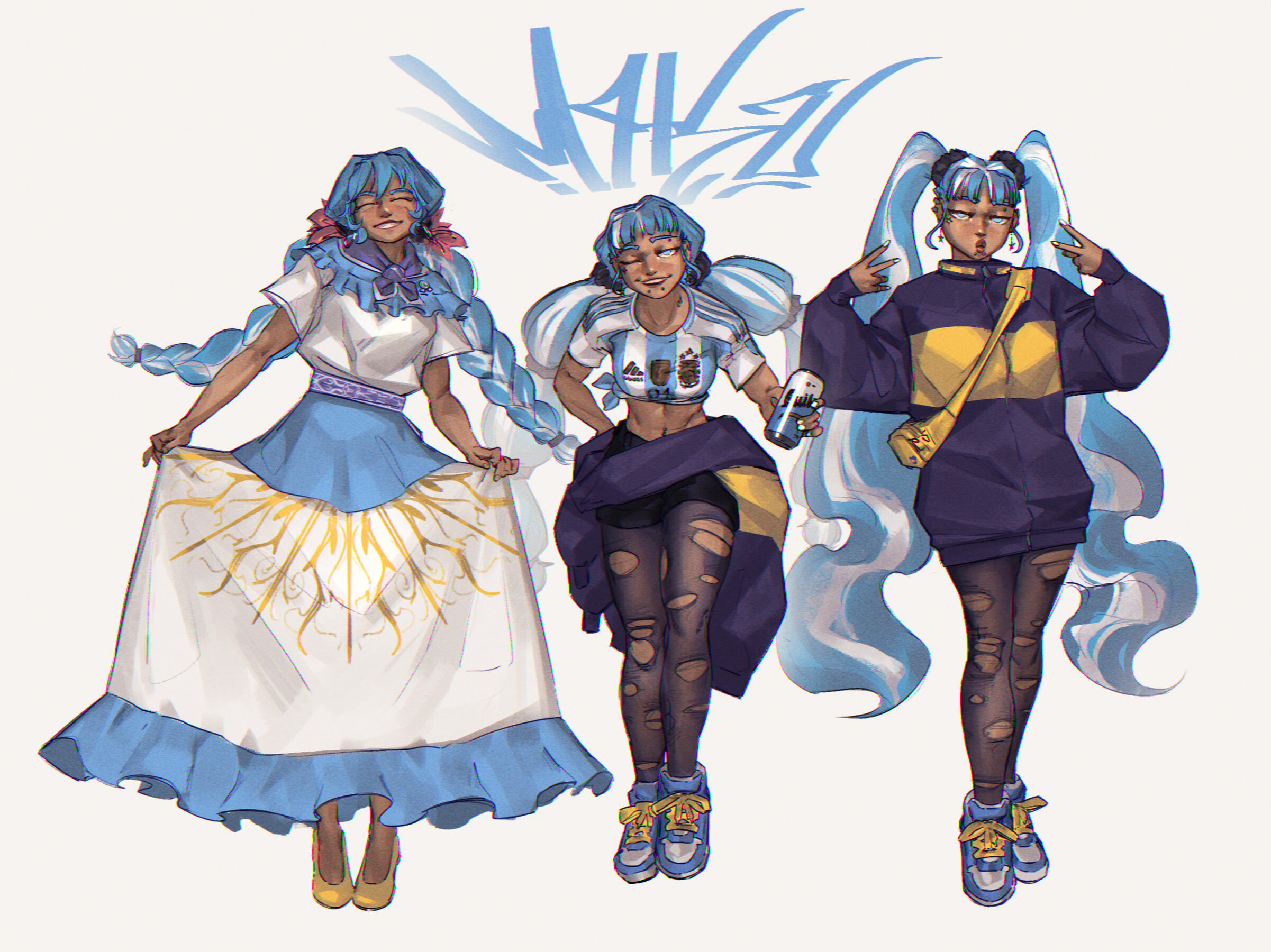 Argentinian Miku!